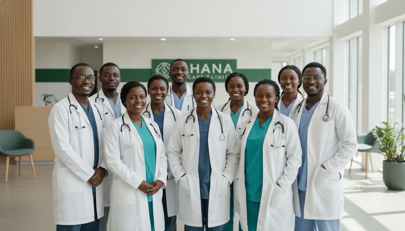 Doctors and care team